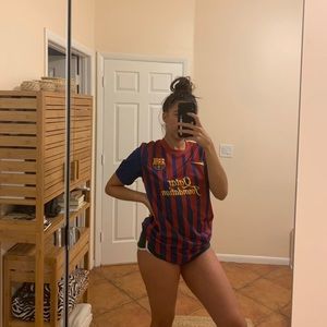 Qatar Barcelona Soccer Jersey Nike